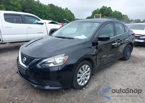 2019 Nissan Sentra S из США, поврежденный, VIN 3N1AB7AP9KY380776
